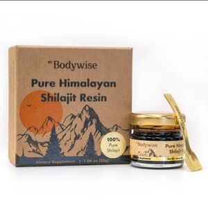 New! Bodywise Pure Himalayan Shilajit Resin Edible Healthcare